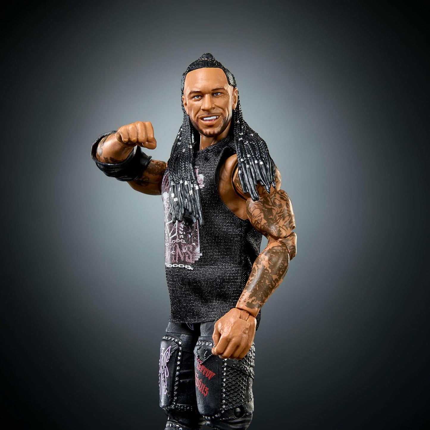 Mattel WWE Elite Action Figure & Accessories, Series #122 Set, 6-inch Collectible Damian Priest with 25 Articulation Points & Swappable Hands