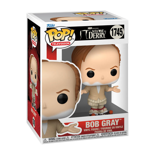 Funko Pop! TV: Welcome to Derry - Bob Gray - IT - Collectable Vinyl Figure - Gift Idea - Official Merchandise - Toys for Kids & Adults - Horror Fans - Model Figure for Collectors and Display