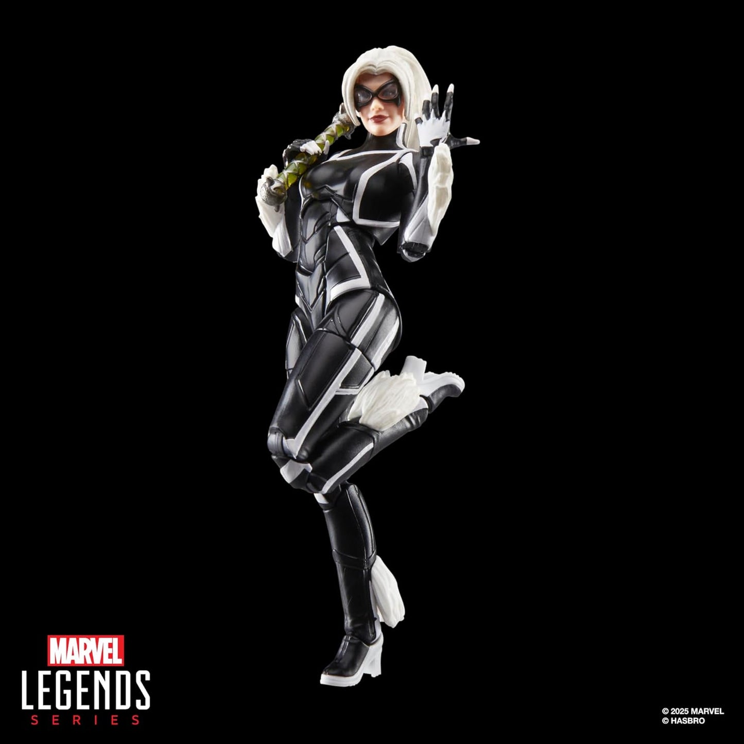 Marvel Legends Series Gamerverse Black Cat Felicia Hardy, Spider-Man 2 Video Game-Inspired Collectible 6 Inch Action Figure