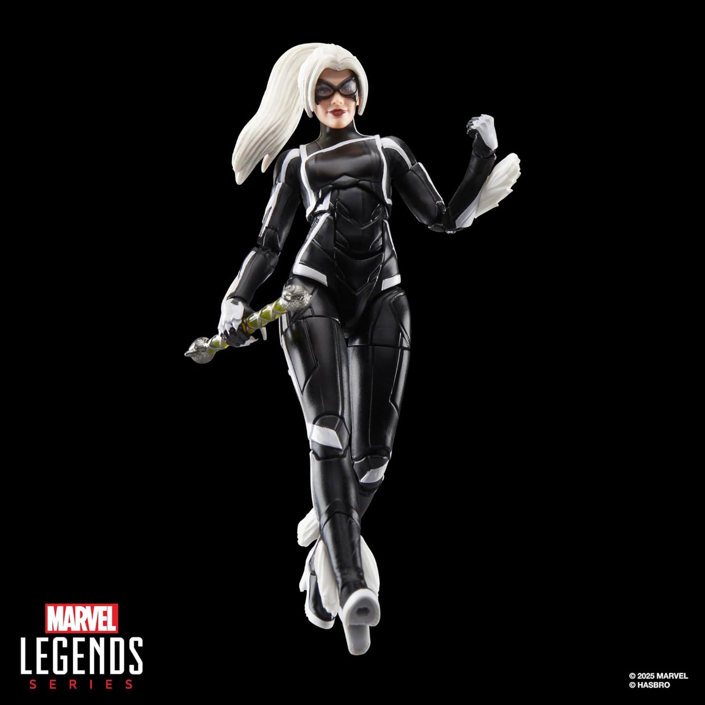 Marvel Legends Series Gamerverse Black Cat Felicia Hardy, Spider-Man 2 Video Game-Inspired Collectible 6 Inch Action Figure