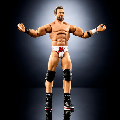 Mattel WWE Elite Action Figure & Accessories, Series #120, 6-inch Collectible LA Knight with 25 Articulation Points & Swappable Hands