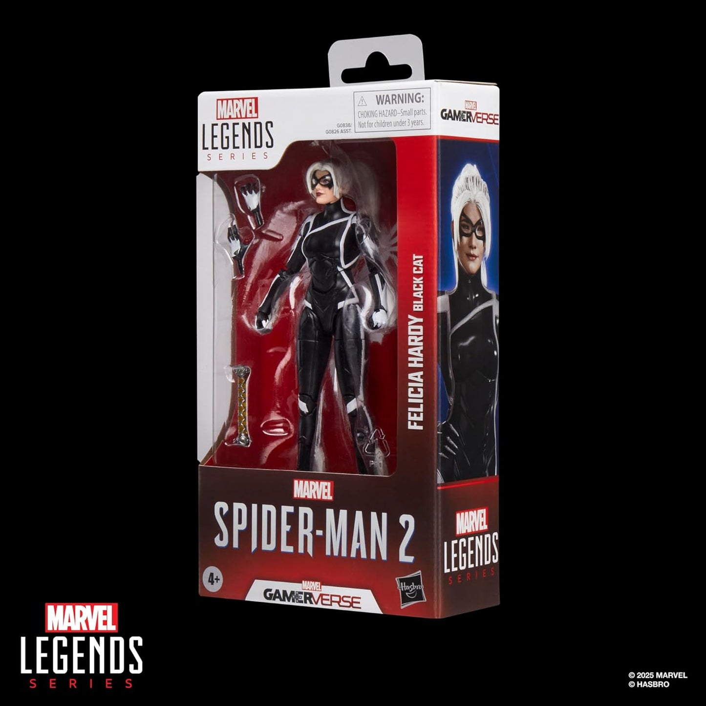 Marvel Legends Series Gamerverse Black Cat Felicia Hardy, Spider-Man 2 Video Game-Inspired Collectible 6 Inch Action Figure