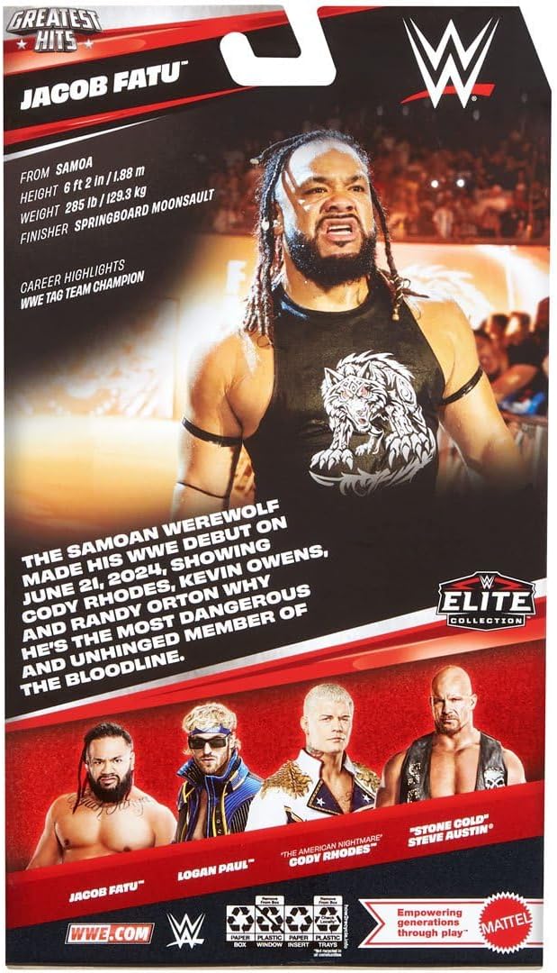 WWE Jacob Fatu Elite Greatest Hits 9