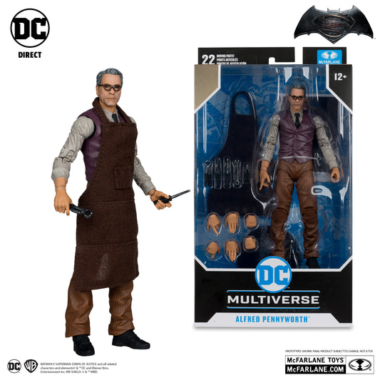 McFarlane Toys - DC Multiverse Alfred Pennyworth (Batman v Superman: Dawn of Justice) 7in Action Figure