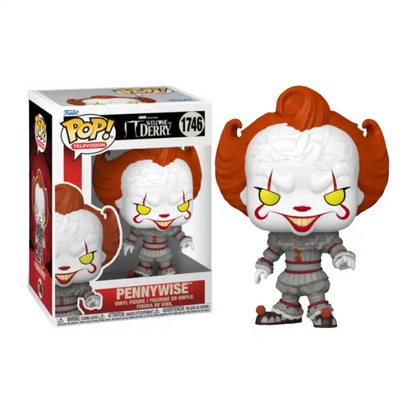 Funko Pop! TV: Welcome to Derry - Pennywise - IT - Collectable Vinyl Figure - Gift Idea - Official Merchandise - Toys for Kids & Adults - Horror Fans - Model Figure for Collectors and Display