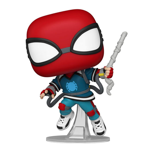 Funko Pop! Marvel: Friendly Neighborhood Spider-Man - Spider-Man (Homemade Suit) - Collectable Vinyl Figure - Gift Idea - Official Merchandise - Toys for Kids & Adults - Cartoons Fans
