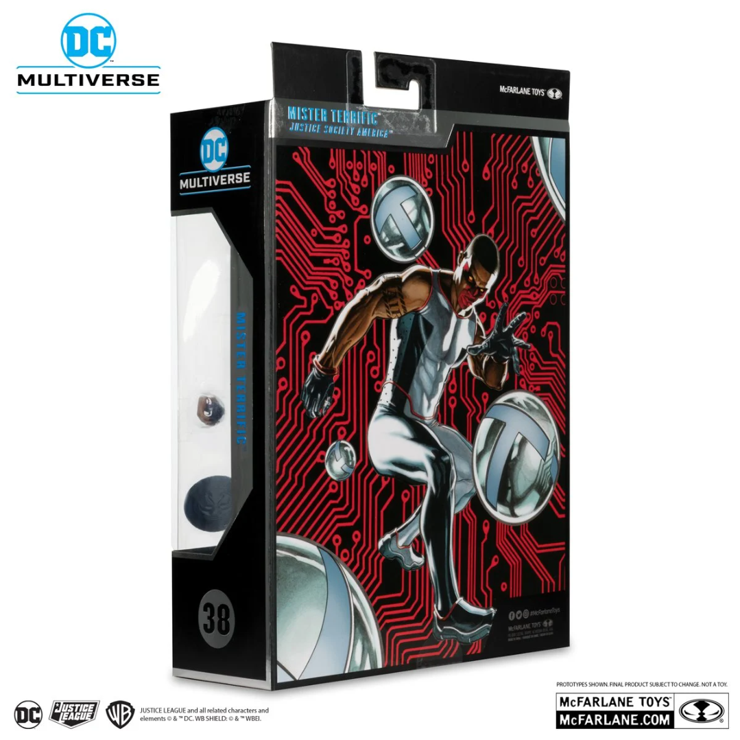 McFarlane DC Collector's Edition 7IN WV11 - #38 MR. Terrific (Justice Society America) (Chase)