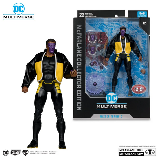 McFarlane DC Collector's Edition 7IN WV11 - #38 MR. Terrific (Justice Society America) (Chase)