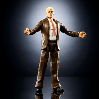 Mattel WWE Elite Action Figure & Accessories, Series #120, 6-inch Collectible Cody Rhodes with 25 Articulation Points & Swappable Hands