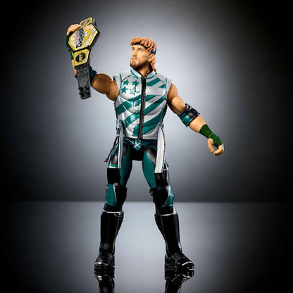 Mattel WWE Ultimate Edition Action Figure & Accessories Set, Logan Paul 6-inch Collectible with Swappable Heads & Hands, 30 Articulation Points