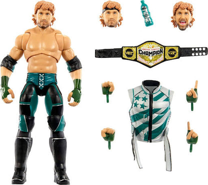 Mattel WWE Ultimate Edition Action Figure & Accessories Set, Logan Paul 6-inch Collectible with Swappable Heads & Hands, 30 Articulation Points